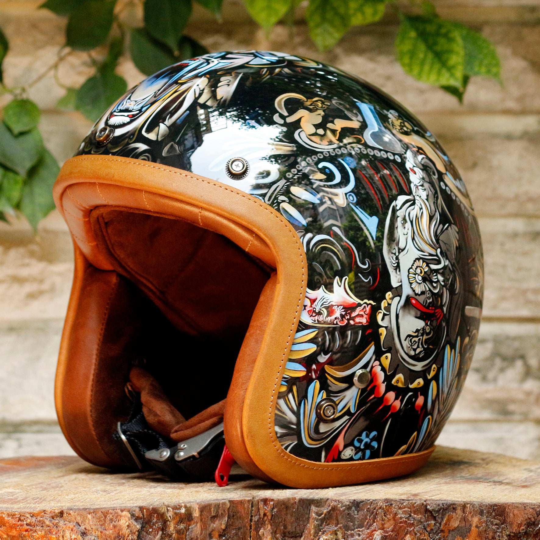 Custom Motorcycle Helmets Vintage Custom 500 Carbon Bell Helmets