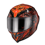 Ironking Helmet Exclusive Customization, "Freedom Wings" Full-face, Protection with Style