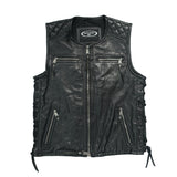 ikerStore Genuine Leather Vest for Retro Bike Enthusiasts, Malaysia