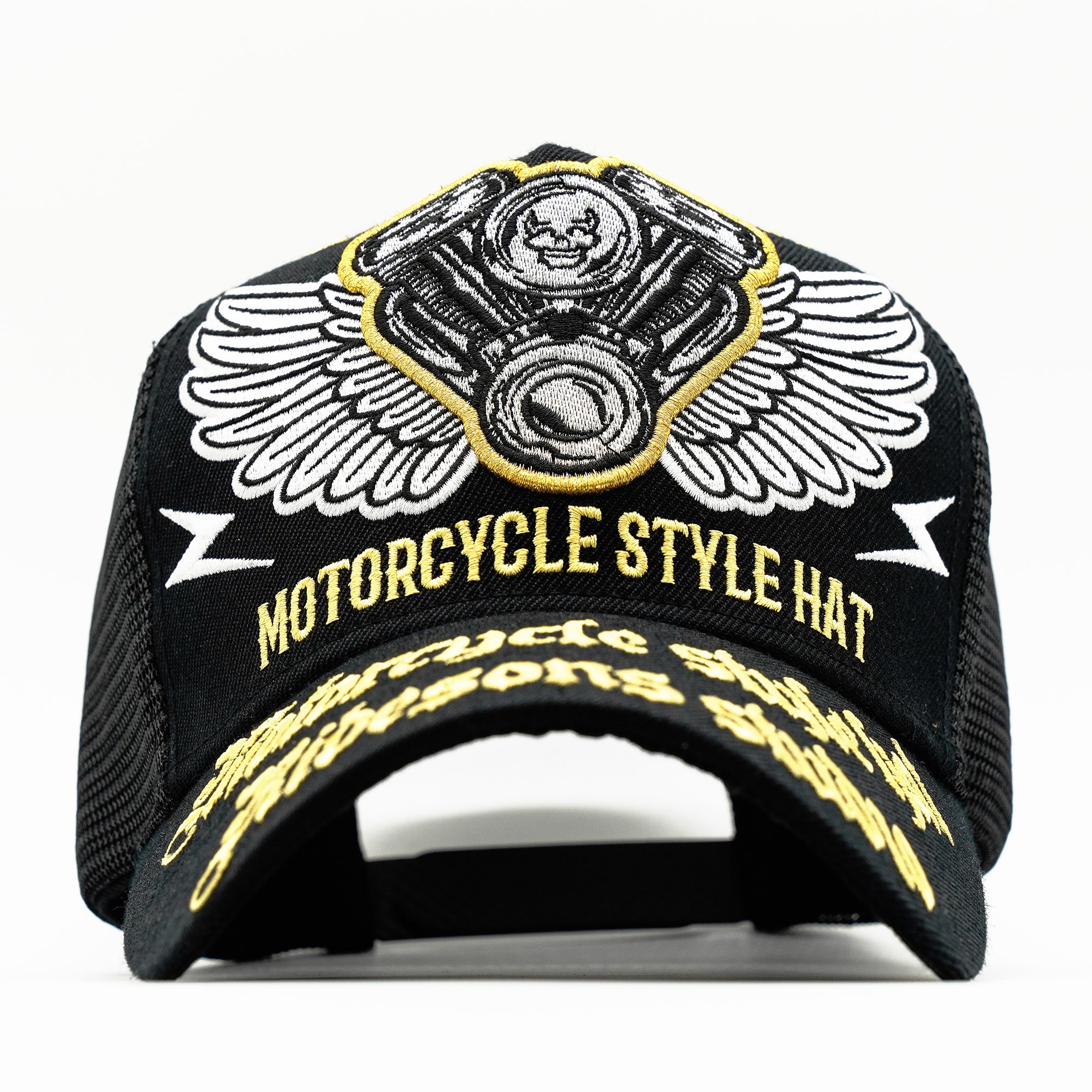 Luxurious Woolen Baseball Hat with Embroidery for Classic Harley Davidson Riders in Malaysia