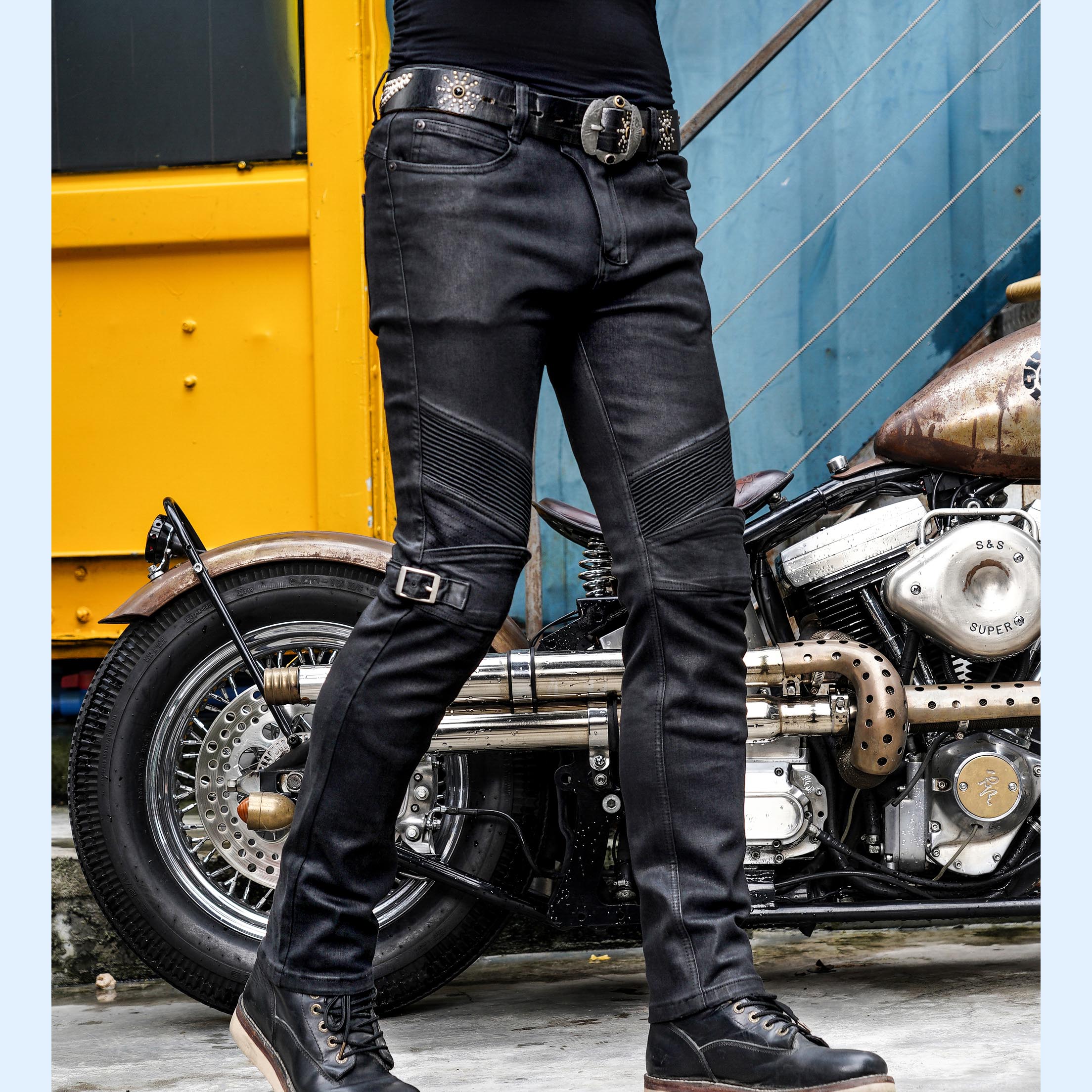 Classy Men's Riding Trousers - EU-Certified Protection